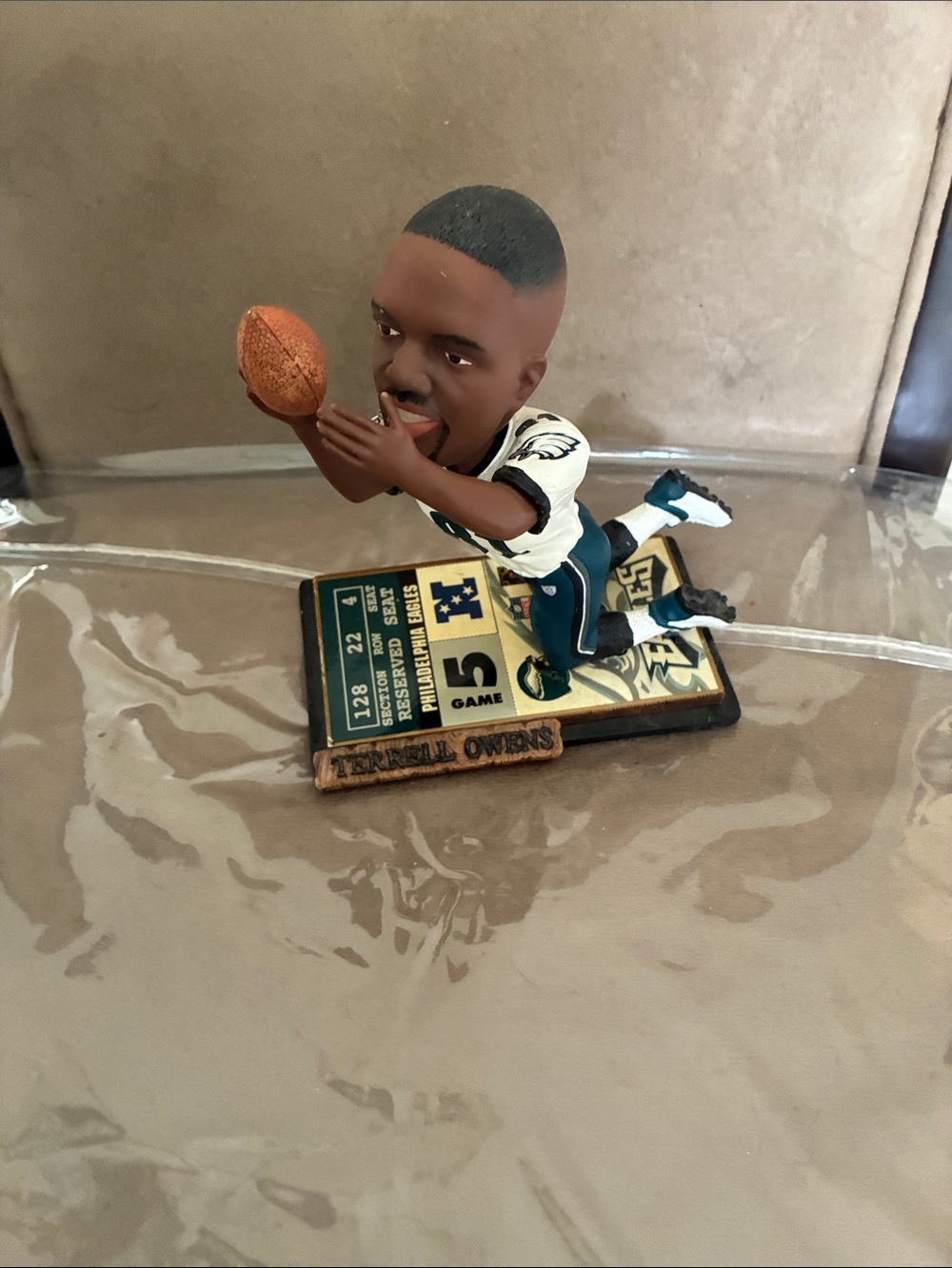 Terrell Owens 2004 Ticketbase Eagles Bobblehead Very Limited Edition